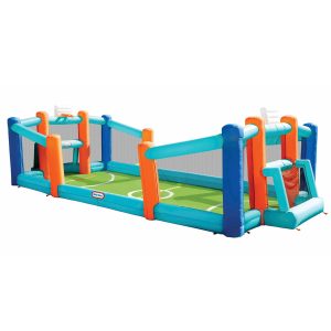 Curated Collection TrueCraft Huge Backyard Soccer & Basketball Court Water Resistant